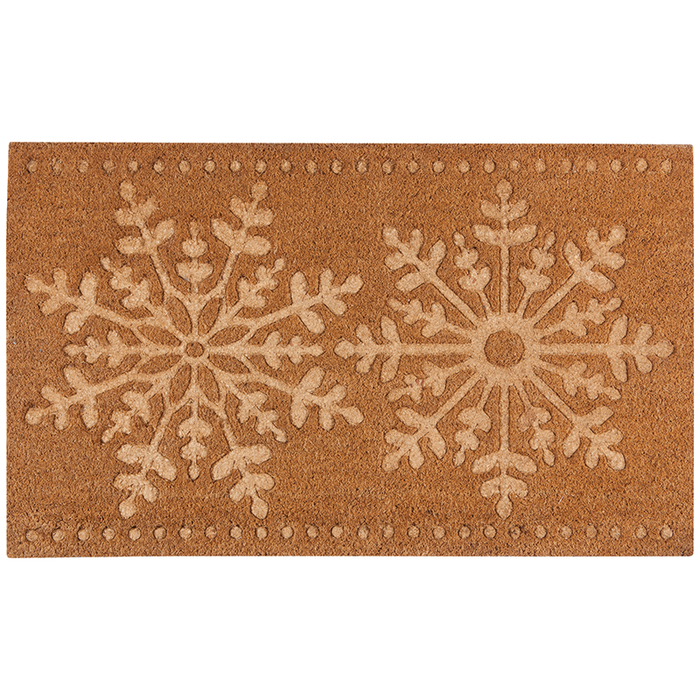 Good Tidings Snowflake Doormat