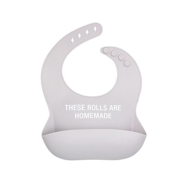 About Face Silicone Baby Bib