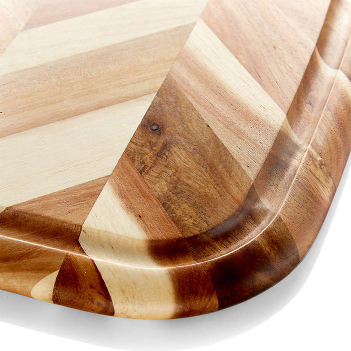 Madeira Herringbone Acacia Carving Board
