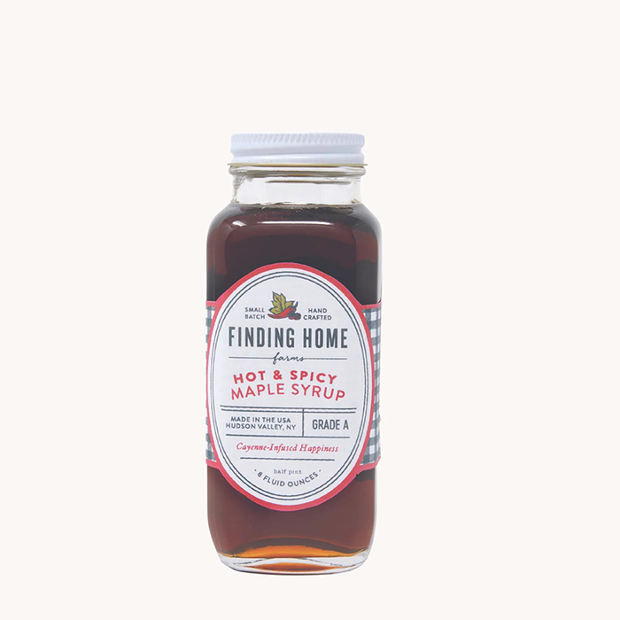 Finding Home Farms 8 oz Hot & Spicy Maple Syrup