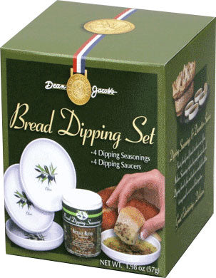 Bread Dipping Set with Melamine Dishes