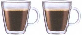 Bodum Set of 2 Bistro 10 oz. Insulated Coffee Mug