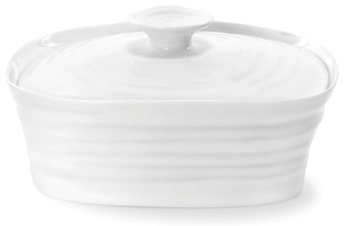 Sophie Conran for Portmeirion: White Butter Dish
