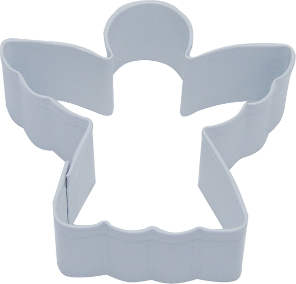 R & M Polyresin Coated Cookie Cutter- White Angel