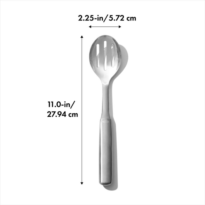 OXO Steel Slotted Serving Spoon