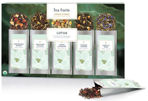 Tea Forte 15 Pouch Lotus Collection Sampler
