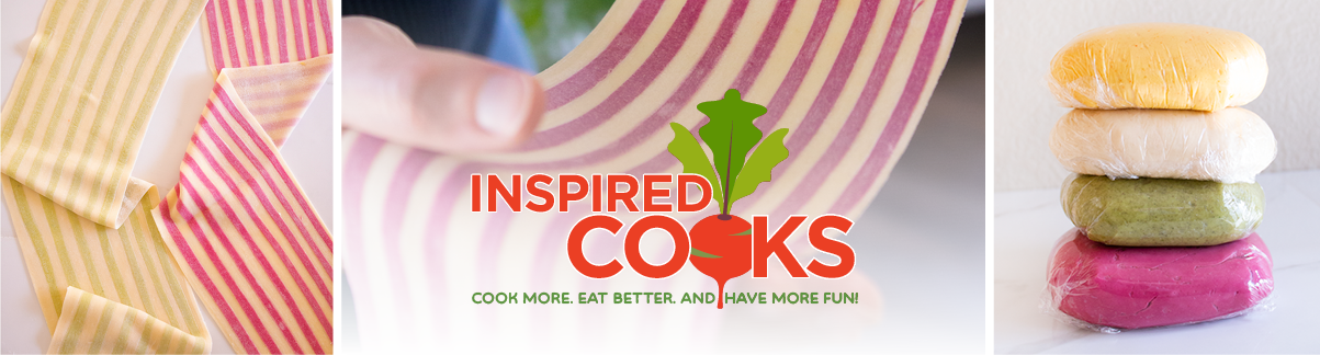 Make Striped Pasta (from scratch) this Weekend!
