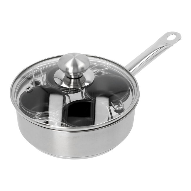 Demeyer 4 Cup Stainless Steel Egg Poacher Set