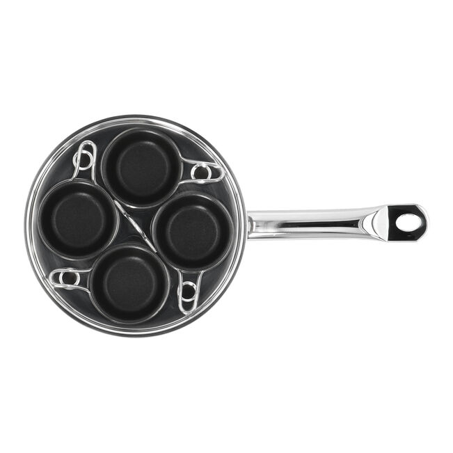 Demeyer 4 Cup Stainless Steel Egg Poacher Set