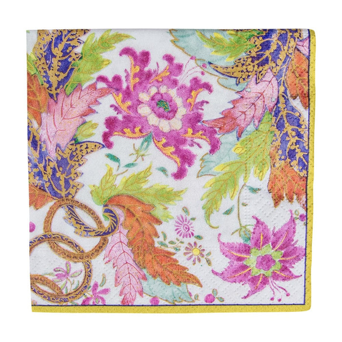 Tobacco Leaf Paper Beverage Napkins
