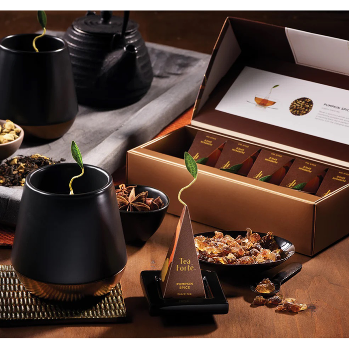 Tea Forte Pumpkin Spice Petite Gift Box