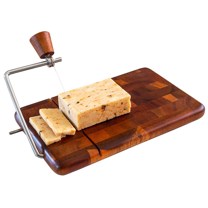 Rock & Branch Acacia Serving Board with Cheese Slicer