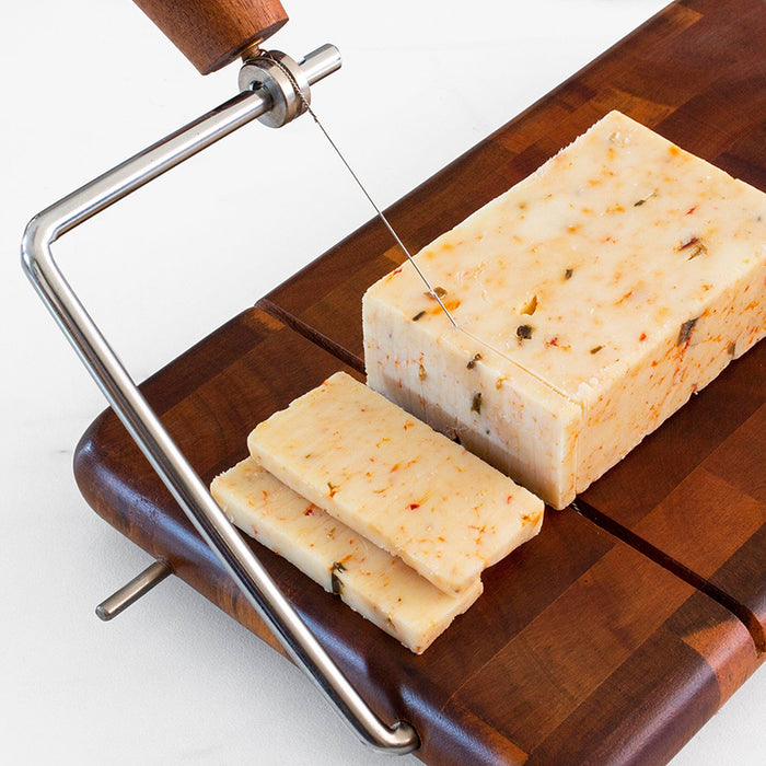 Rock & Branch Acacia Serving Board with Cheese Slicer