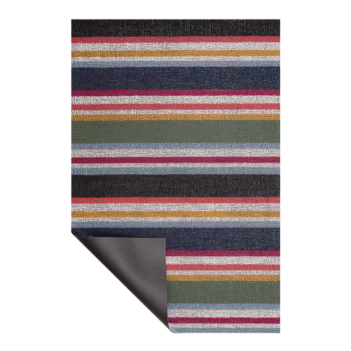 Chilewich Petunia Shuffle Stripe Shag Rug