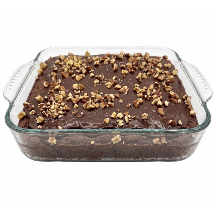 Mrs. Anderson's Baking 8" Glass Brownie Pan