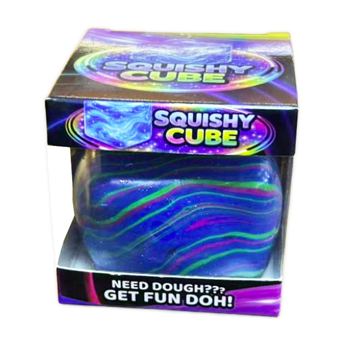 Fun Doh Swirl Squishy Cube - Assorted Colors