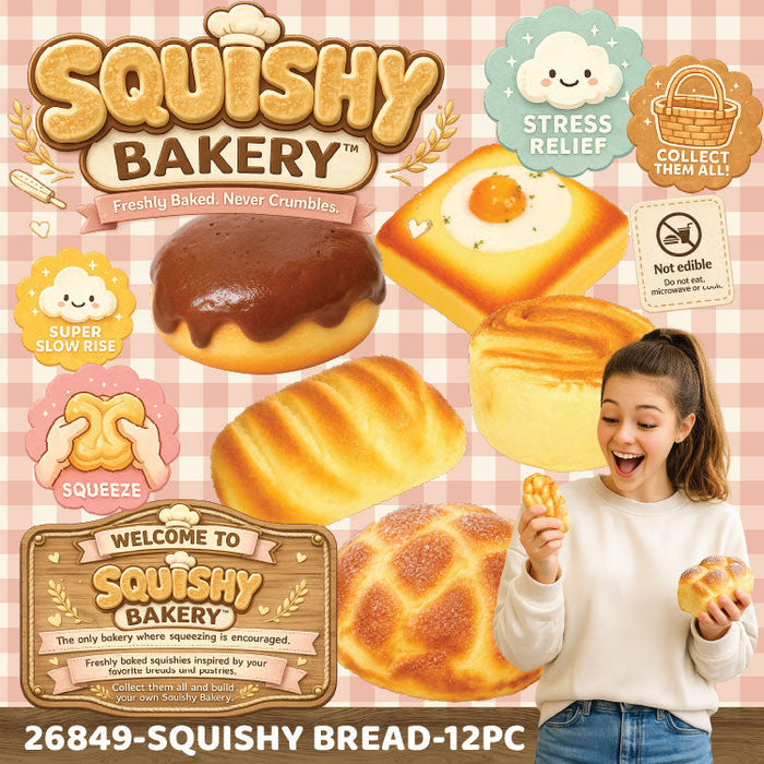 Fun Doh Slow Rise Squishy Bakery