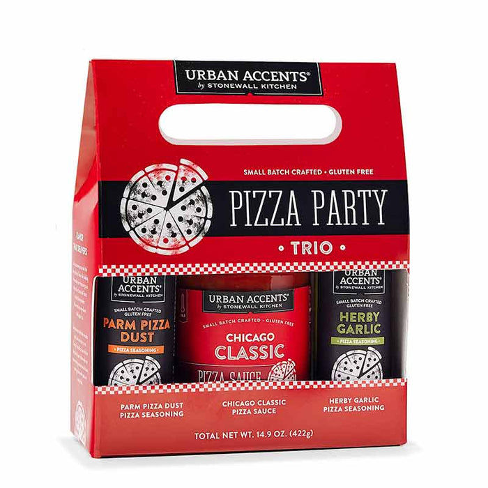 Urban Accents Pizza Party Trio