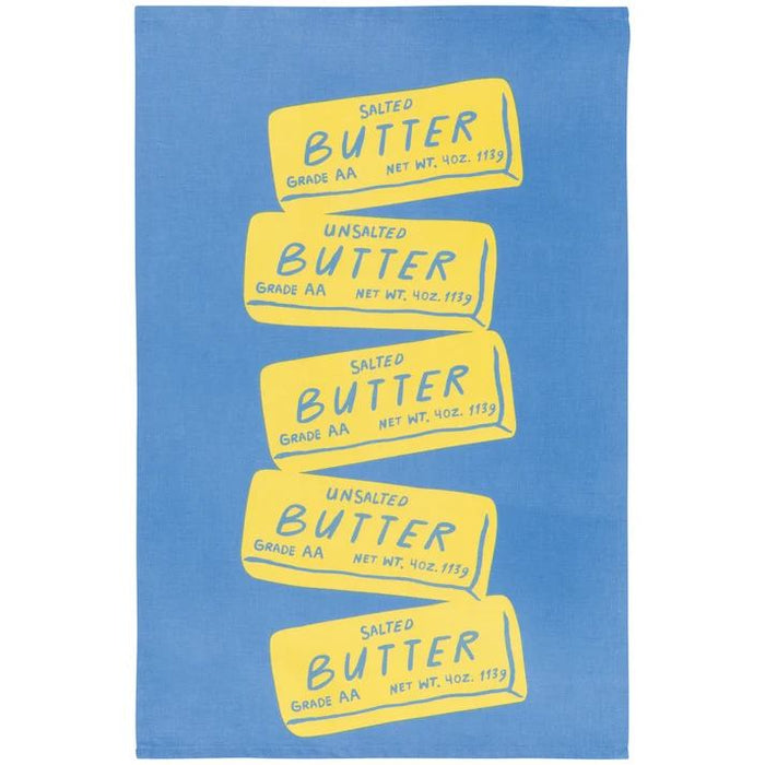 Butter Sticks Print Dishtowel