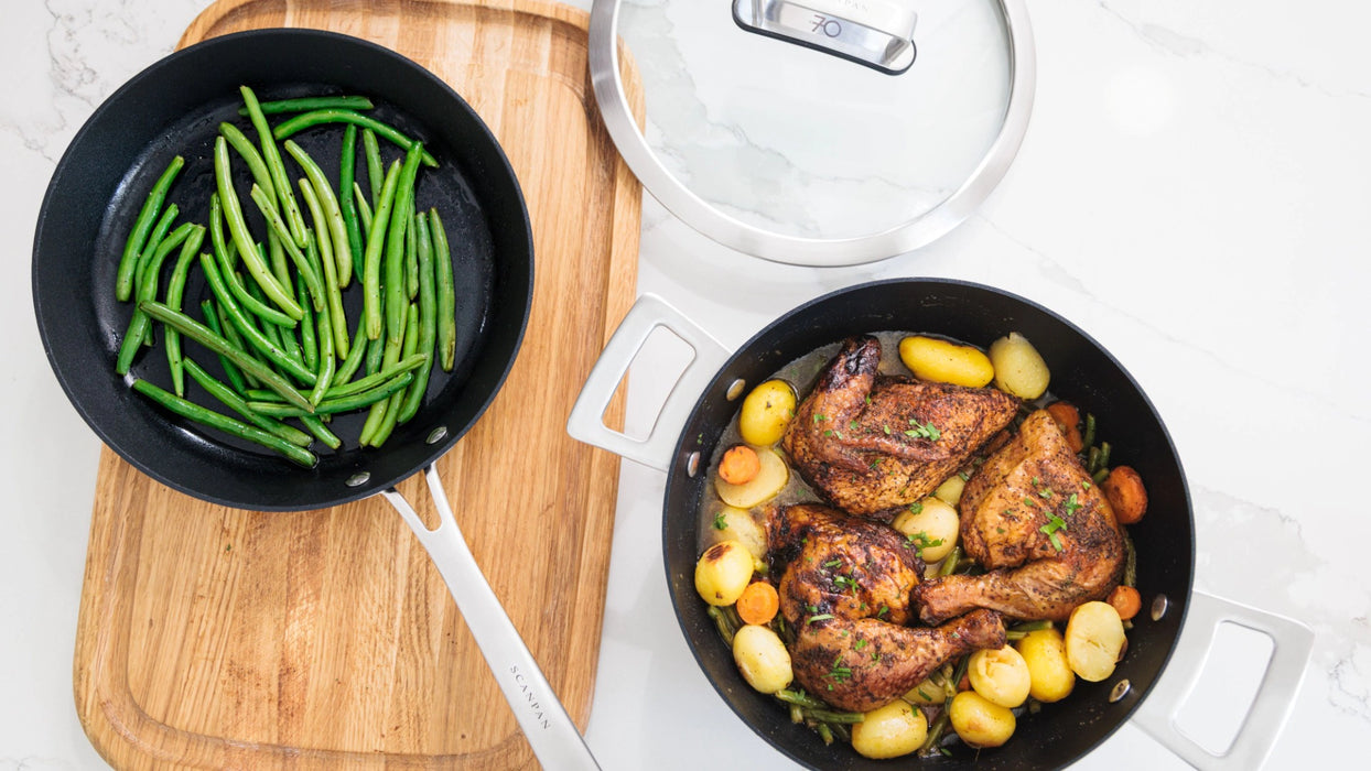 Scanpan 70th Anniversary 3 Piece Cookware Set