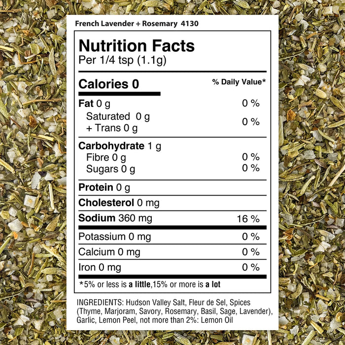 The Spice Lab French Lavender+Rosemary Seasoning-4 Oz