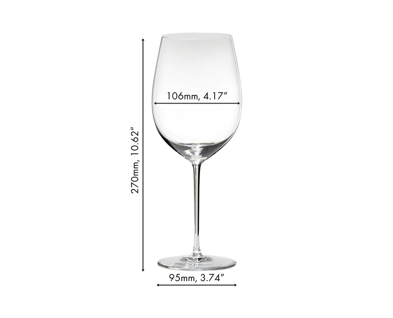 Riedel Set of 2 Sommeliers Bordeaux Grand Cru Glasses