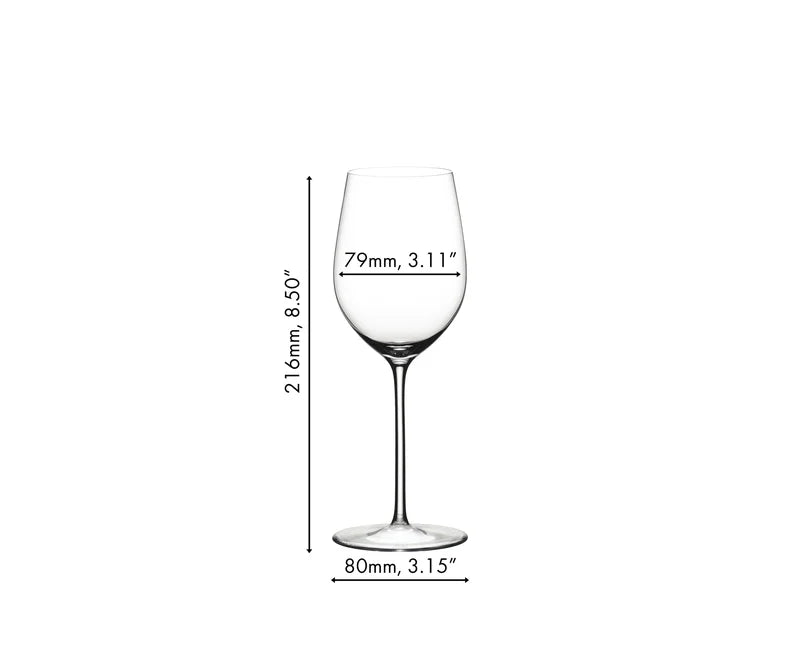 Riedel Set of 2 Sommeliers Mature Bordeaux/Chablis Glasses