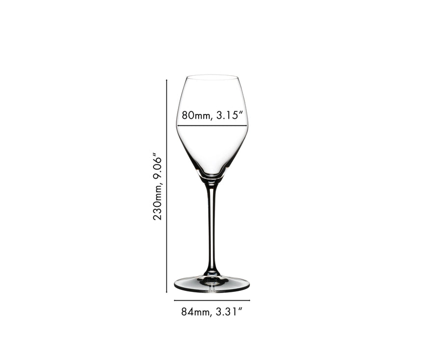 Riedel Set of 2 Extreme Rose/Champagne Glasses