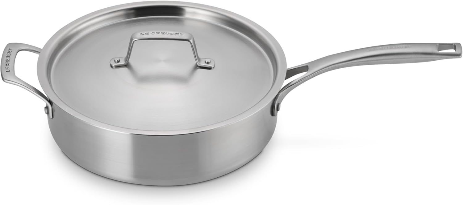 Le Creuset Essentials Stainless Steel 10 Piece Cookware Set