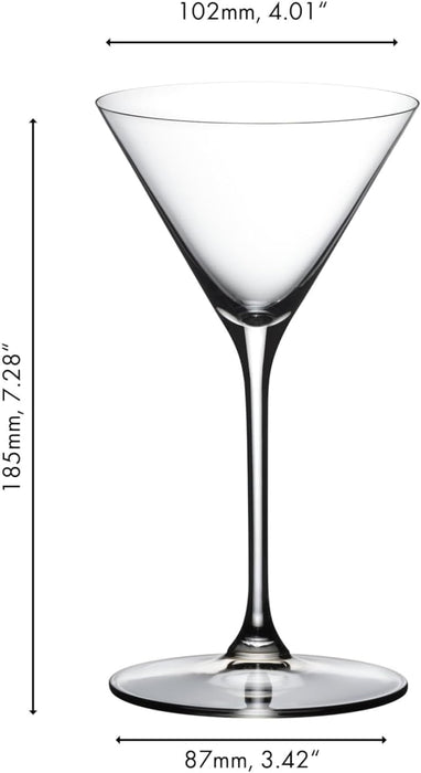 Pay 3/Get 4 Grape@Riedel Martini/Cocktail Glass Set