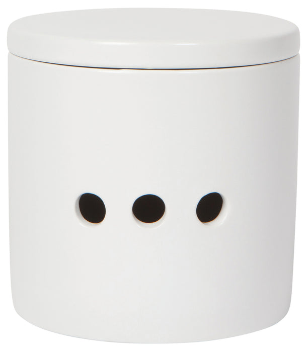 Now Designs Garlic Keeper-Matte White