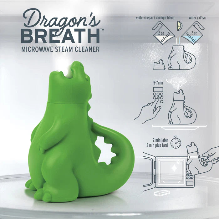 Fred & Friends Dragon's Breath Microwave Steamer