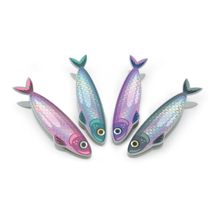 Fred Set of 4 Fish n' Clips Bag Clips