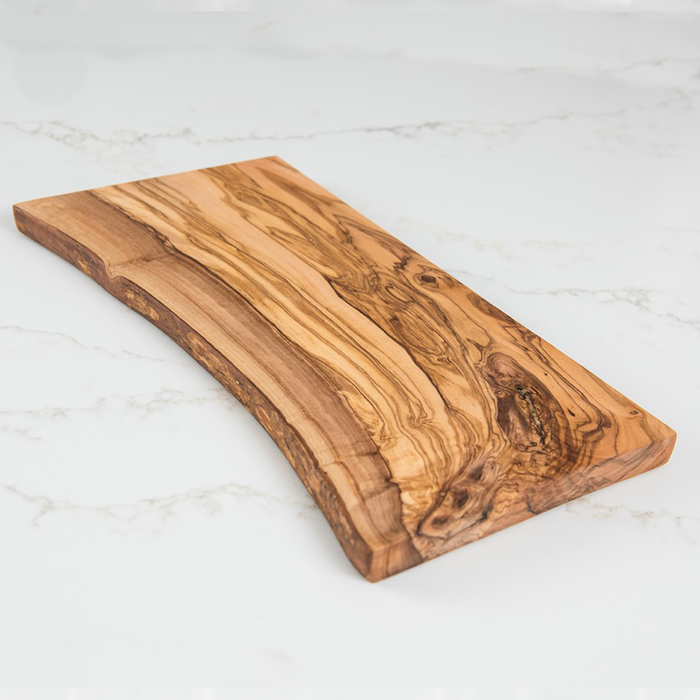 Lipper Olive Wood Rustic Serving Board