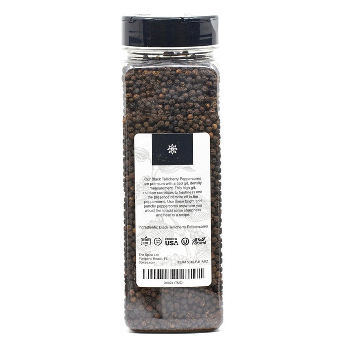 The Spice Lab Black Tellicherry Peppercorns 18 Oz