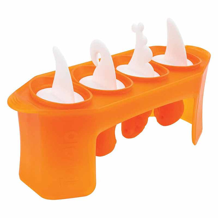 Tovolo Set of 4 Dino 3D Ice Pop Molds
