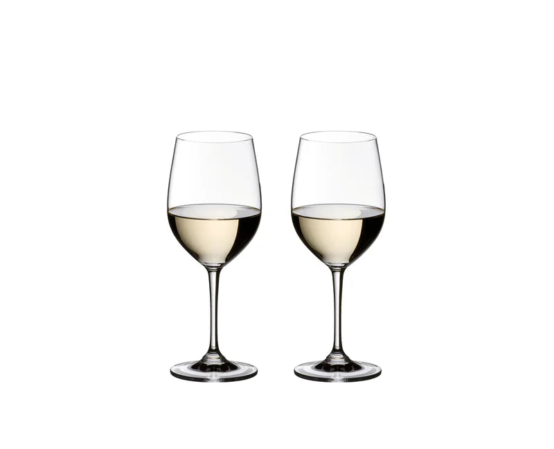 Riedel Set of 2 Vinum Viognier/Chardonnay Wine Glasses with Polishing Cloth