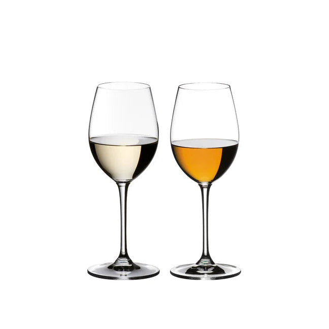 Riedel Set of 2 Vinum Sauvignon Blanc Wine Glasses with Polishing Cloth