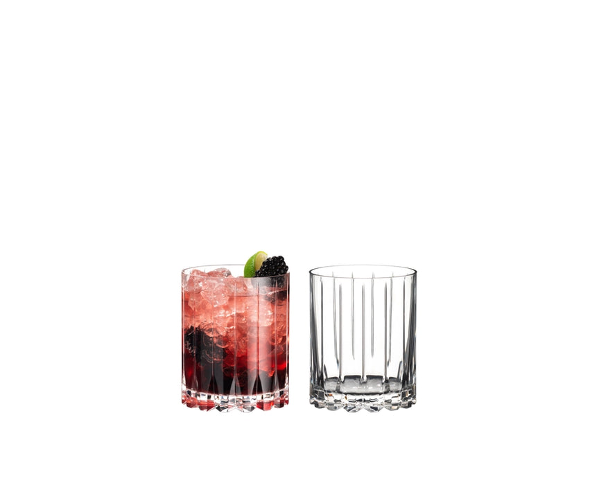 Riedel Set of 2 Double Rocks Glasses