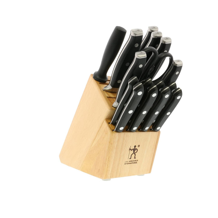 J.A. Henckels International NEW Forged Premio 17 Piece Knife Block Set