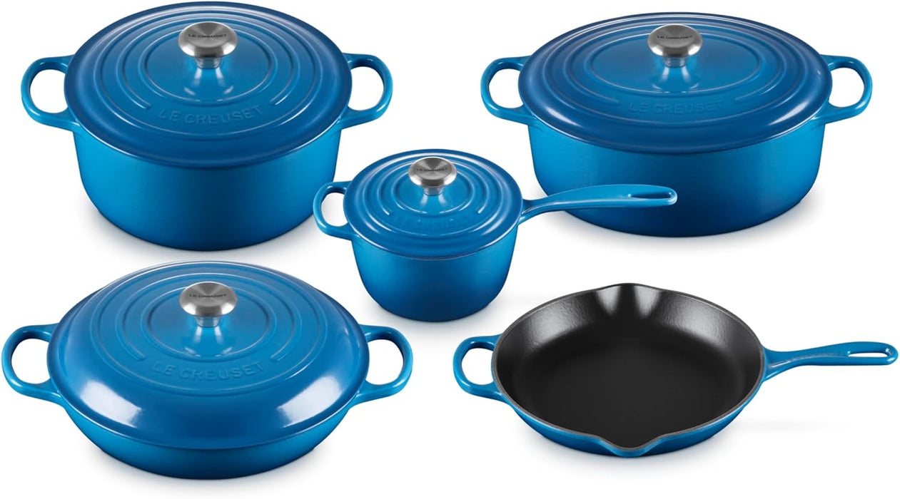 Le Creuset 9 Piece Signature Cookware Set