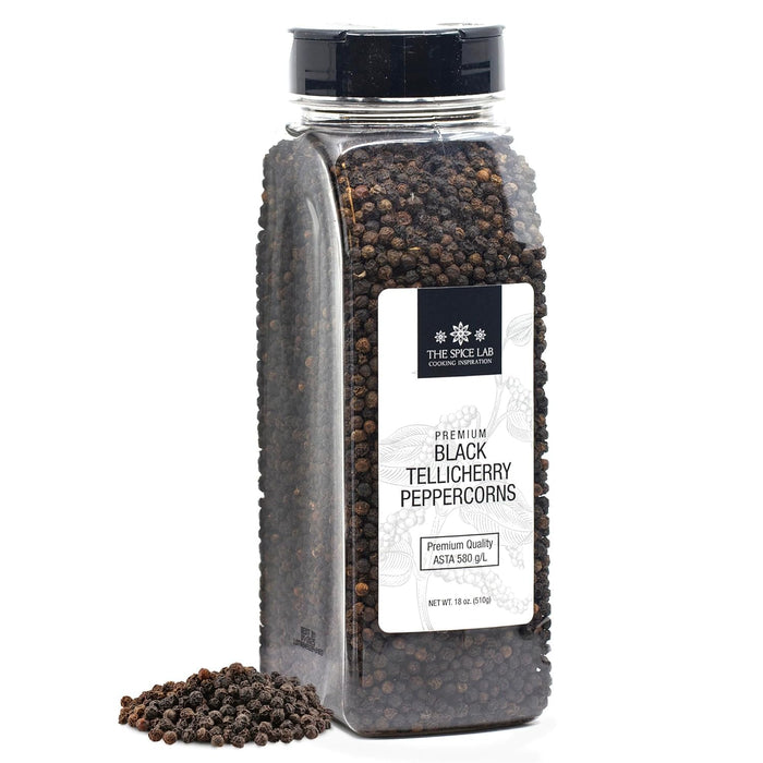 The Spice Lab Black Tellicherry Peppercorns 18 Oz