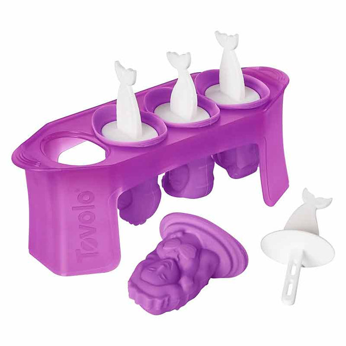Tovolo Set of 4 Mermaid 3D Ice Pops