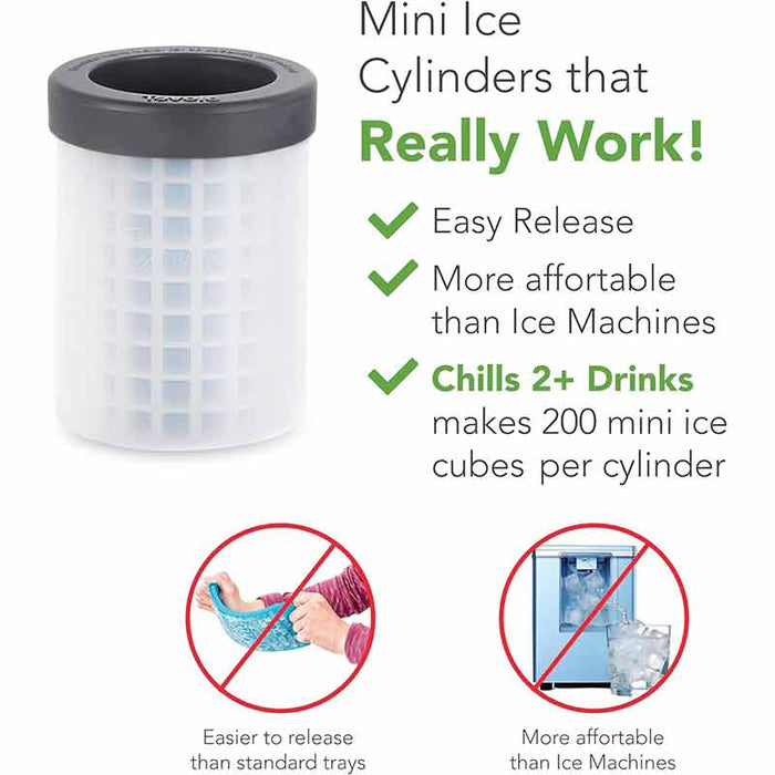 Tovolo Set of 2 Squeeze and Release Mini Ice Molds