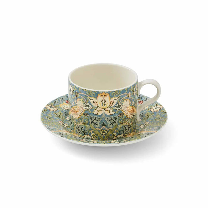 Morris & Co. Strawberry Thief Teacup and Saucer