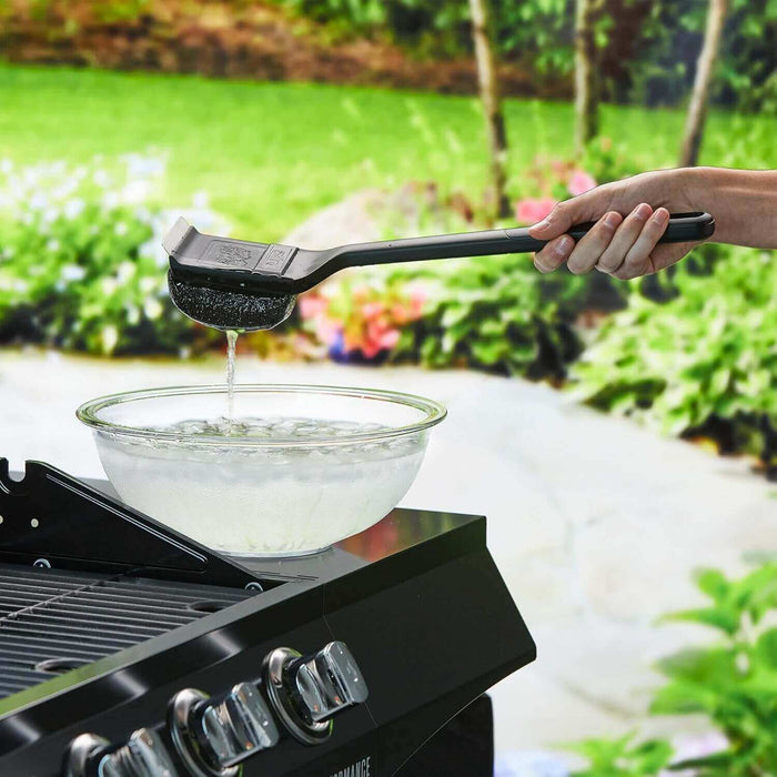 Mr. Bar-B-Q Steam Clean BBQ Brush Powered by Scrub Daddy