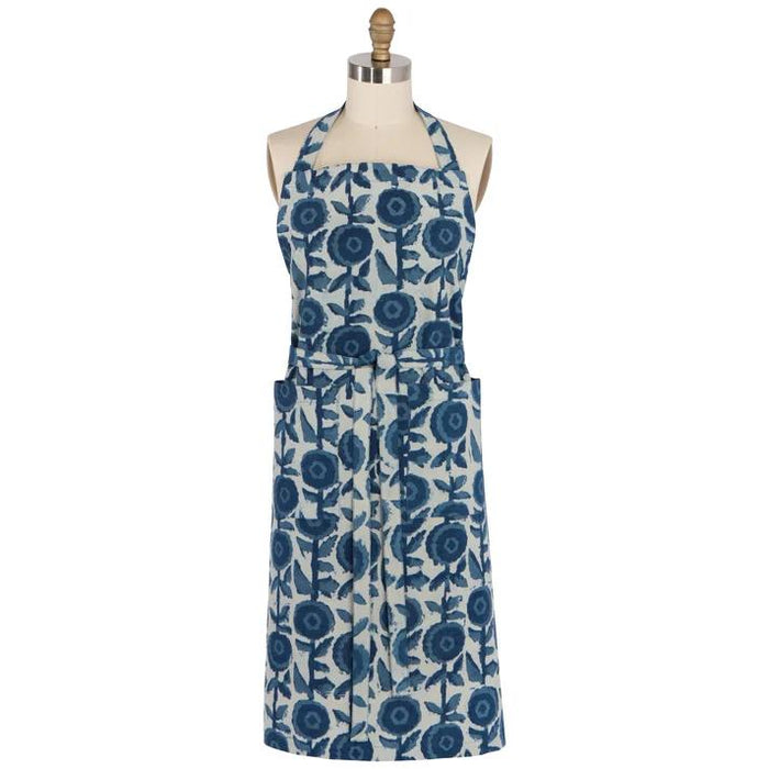 Danica Heirloom Gilia Block Print Apron