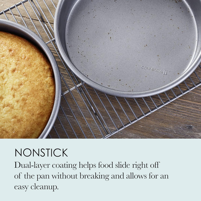 Chicago Metallic Commercial II Nonstick Round Cake Pan