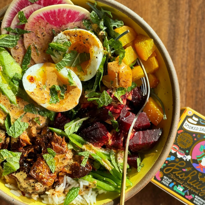 Fishwife Smoked Salmon with Sweet & Spicy Zhong