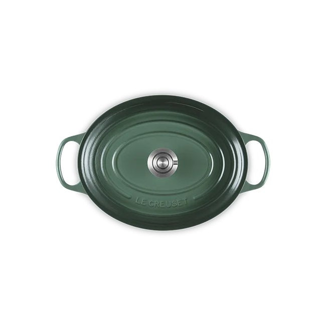 Le Creuset Signature 6.75 Quart Oval Dutch Oven with Crucible Knob